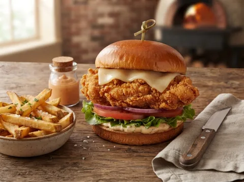 Crispy Chicken Burger